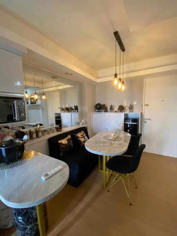 Apartemen Bassura 2 kamar furnished renovasi