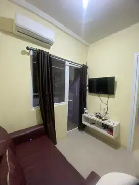 Apartment green pramuka 2br furnish siap huni disewakan murah