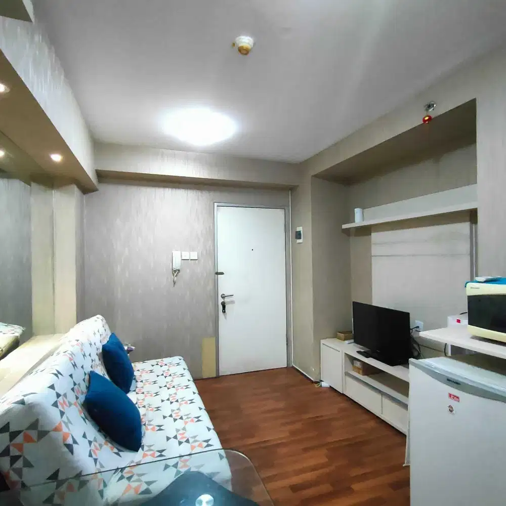 Apartemen Green Bay Pluit Tipe 2BR Renov Jadi 1BR FF View Laut + 2 AC