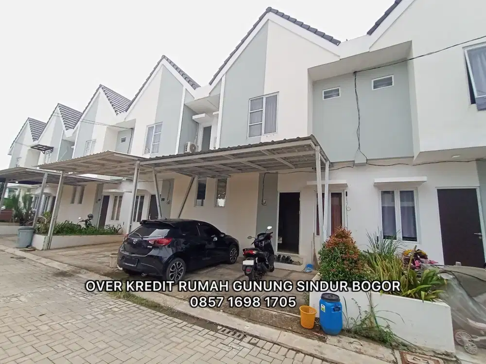Rumah Take Over 73 JT di Gunung Sindur Bogor Sanur Valley Serpong