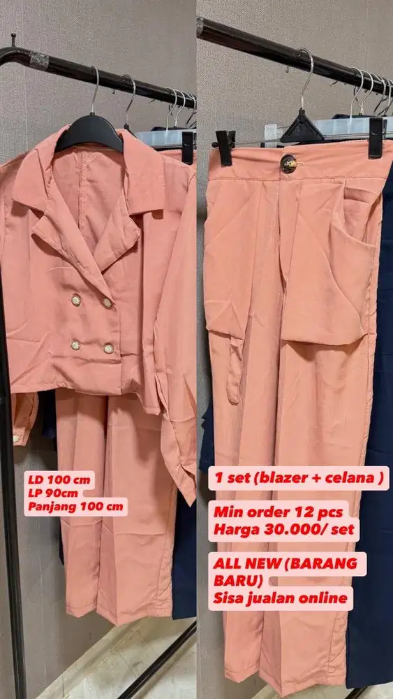 Barang baru setelan wanita murah