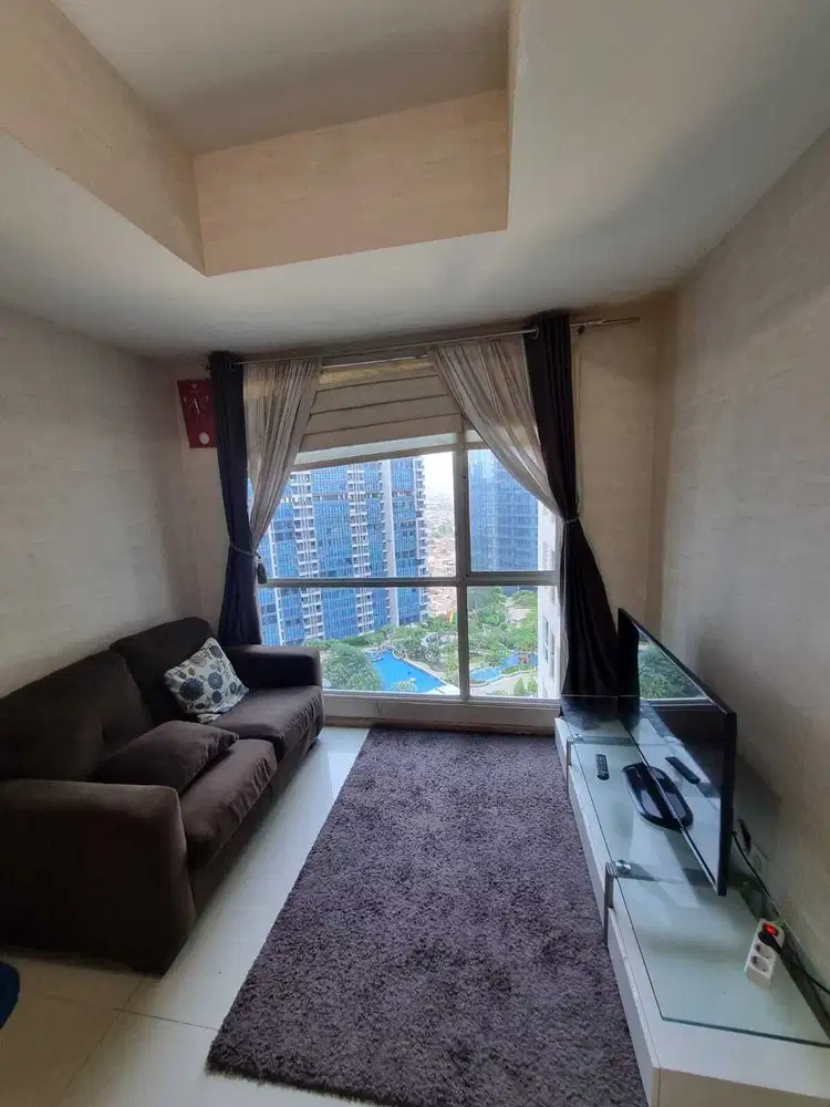 Unit Bagus View Waterpark 1BR 45m2 Furnished di Casa Grande Kokas