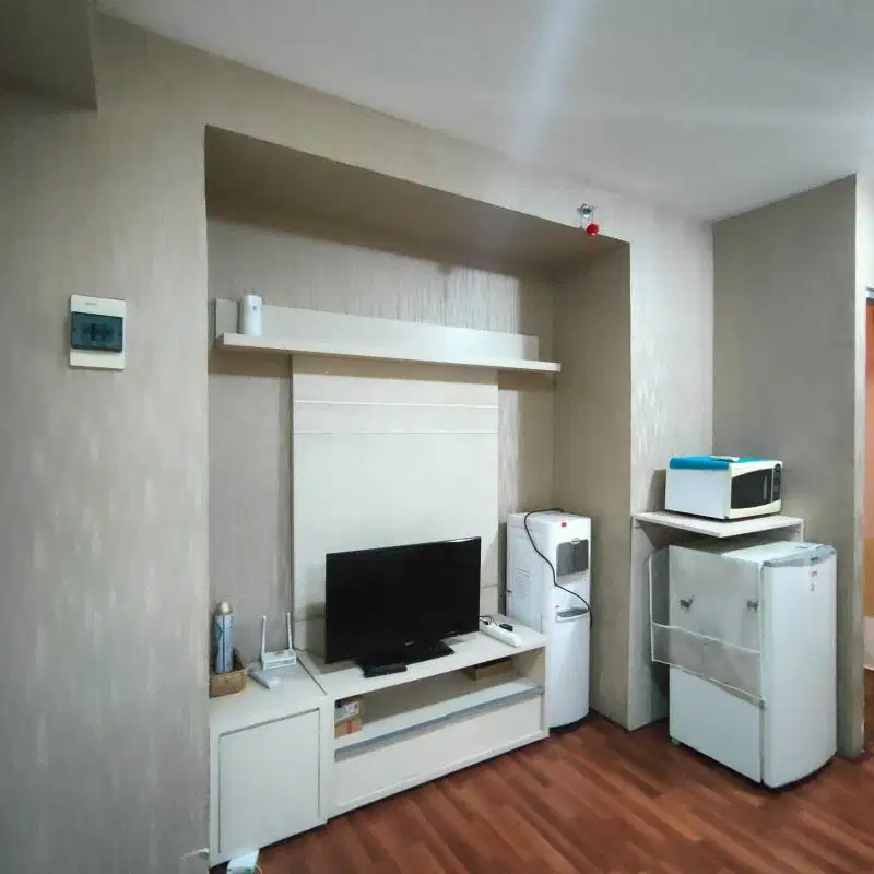 Apartemen green bay 1 kamar super furnish bulanan tahunan