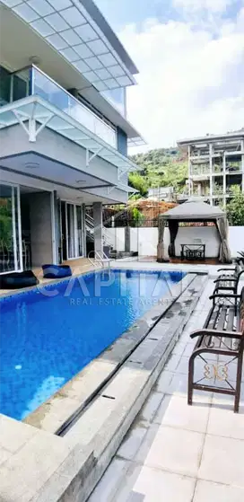 Murah  Rumah Cantik ada Kolam Renang 3Lantai Resor Dago Pakar-Bandung