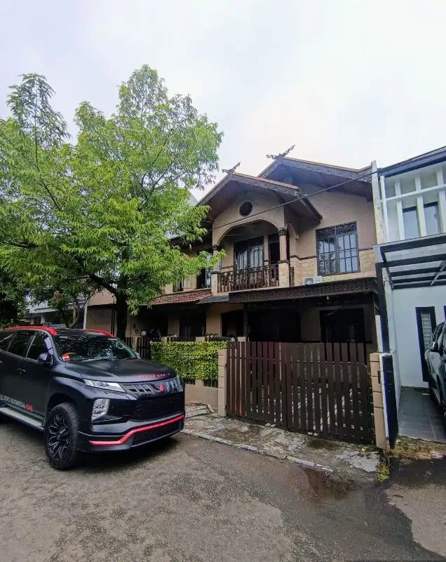 JUAL CEPAT BINTARO SEKTOR 6 RUMAH KAYU ULIN MODERN