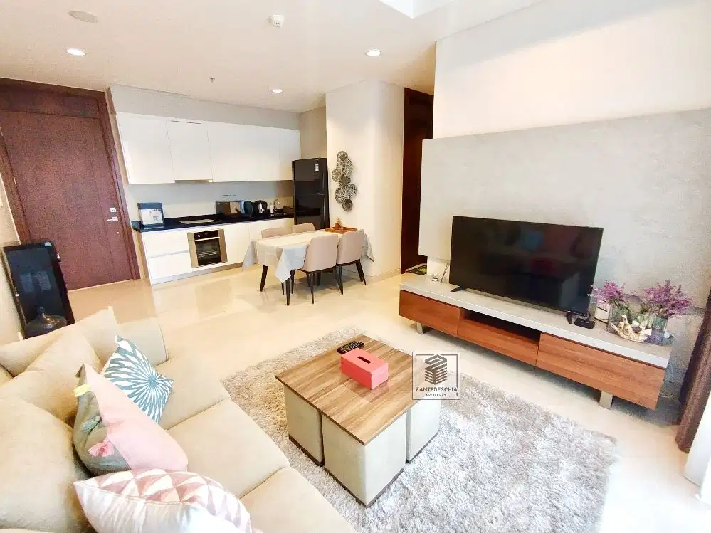 For Rent 2 Bedrooms The Elements Near LRT Rasuna Said Jakarta Selatan