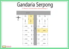 Akses Mudah Kavling 2 Menit Taman Jajan Permata Pamulang Free SHM