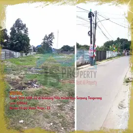 DIJUAL Tanah SHM 6200 m2 di belakang Villa Melati Mas Serpong Tgr - LS