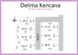 Special Promo Tanah Kavling dalam Perumahan dekat Ke Stasiun Cilebut