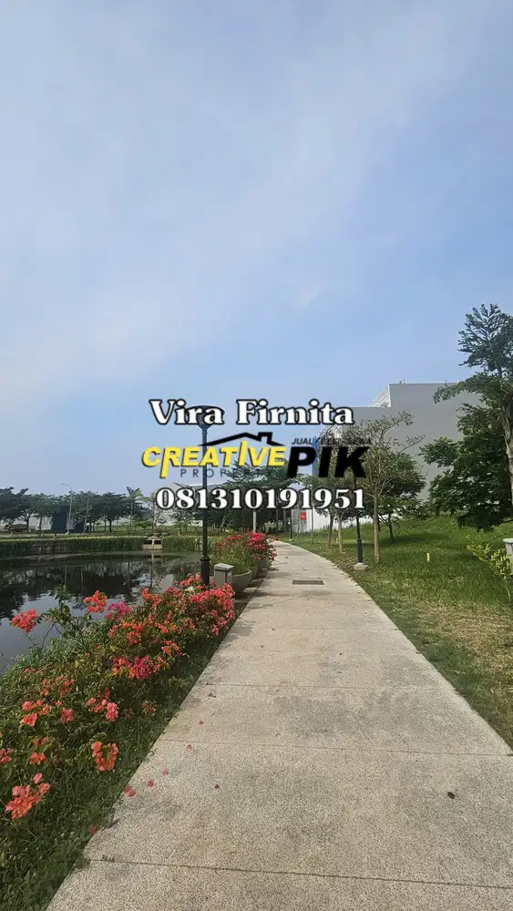 JUAL MURAH KAVLING RUMAH GOLF ISLAND PIK VIEW DANAU BESAR