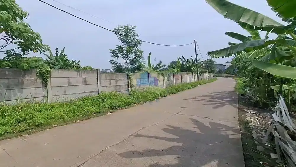 JUAL PABRIK LUAS TANAH 9.120m AKSES KONTAINER 40 FEET SHM DI TANGERANG