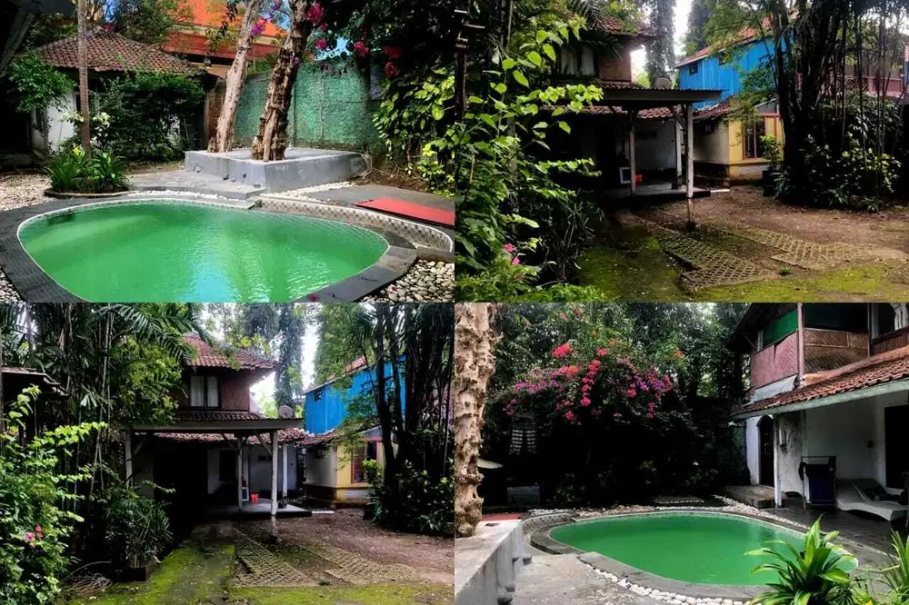Leasehold land with house building 98 meters from Seminyak beach.