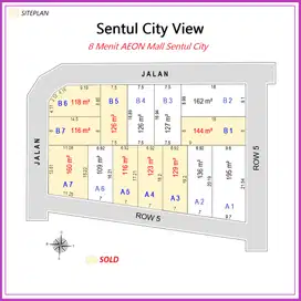 Kavling SHM Strategis dapat 12x Cicilan dekat ke Taman Budaya Sentul
