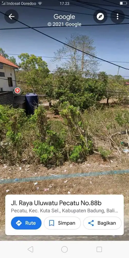 Tanah Lokasi Hook Pinggir Jalan Raya Uluwatu