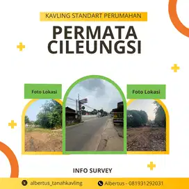 Tanah Kavling Promo Cileungsi; Dekat Taman Buah Mekarsari, Terima SHM