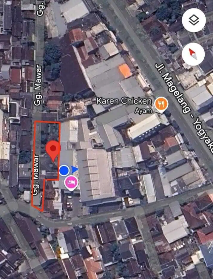 Tanah Strategis Dekat Jalan Raya & Tugu Jogja – Siap Bangun Usaha