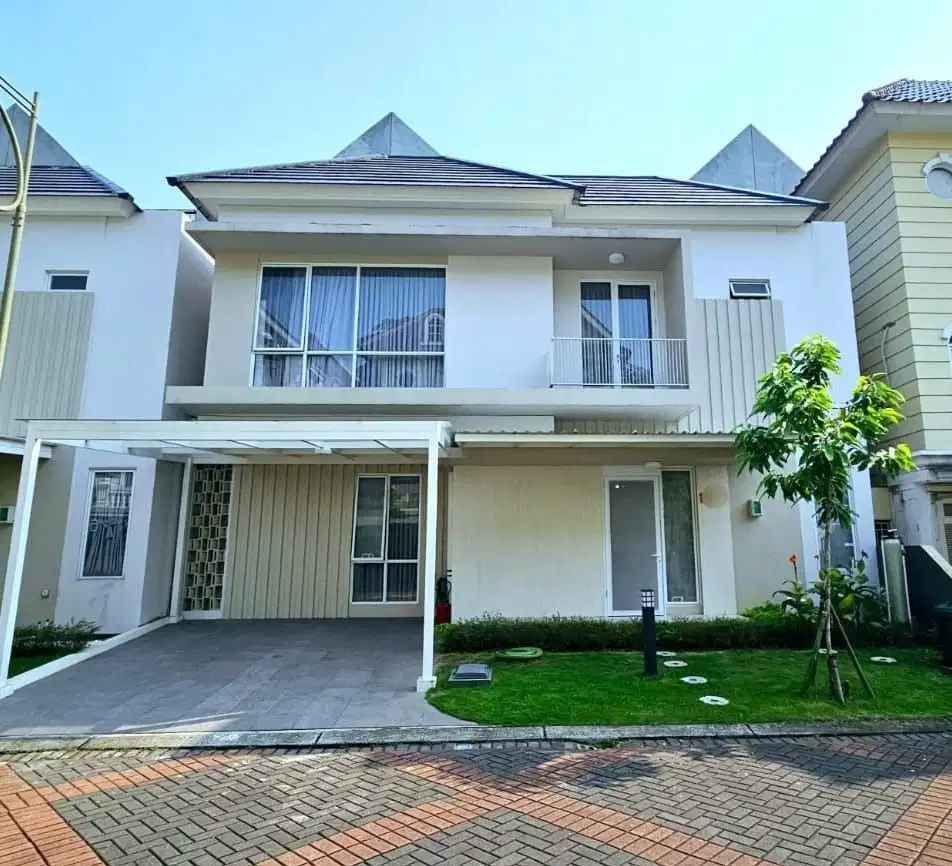 Rumah Full furnished lokasi strategis di Cluster Montana Gd Serpong