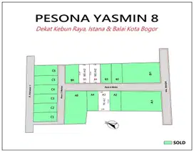 Tanah Kavling Matang Siap Balik Nama Dekat RSUD Bogor