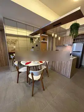Apartemen Menara Jakarta 2 Kamar Tidur Bagus Furnished