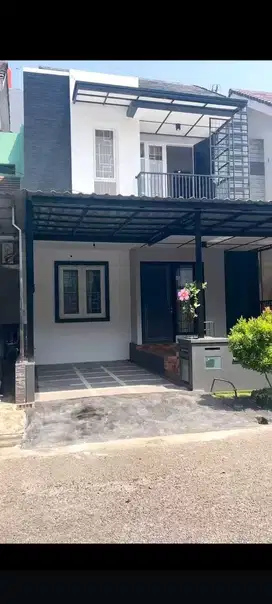 Rumah furnished di cluster harmoni harapan indah