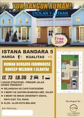Yuk Bangun Rumah Cicilan 1 Jutaan 100m Dari Gerbang Bandara 365Jt