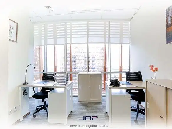 Sewa Kantor Unit Furnished untuk 6 Pax di South Quarter Tb Simatupang