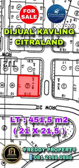 ( TERMURAH ) JALAN : RAYA CITRALAND ( DEKAT PATUNG SINGA )