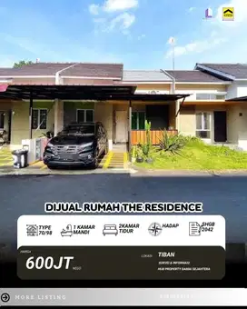 The Residence Tiban !! Dijual