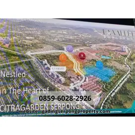 Ruko Citra Garden Serpong ke Stasiun Kereta Api Cisauk hanya 1 Menitan