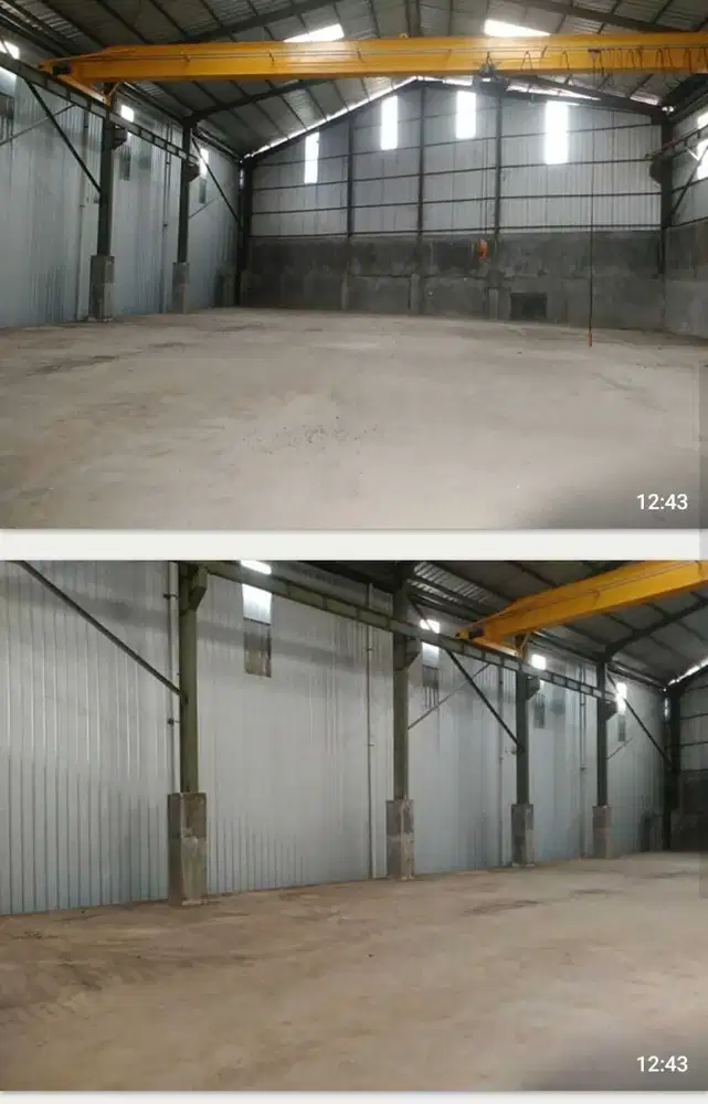 Disewa gudang cipondoh, lb 600m2 , lt 800m2 . Harga 350jt nego