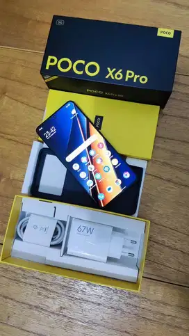 Poco X6 5G Pro 12/256 Fullset Mulus BU