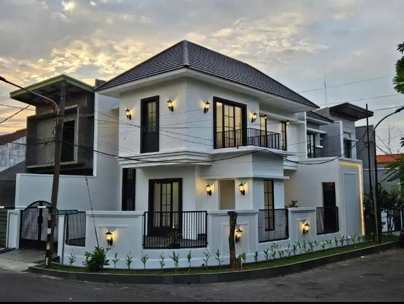 Dijual rumah baru Hook modern style 2 lantai