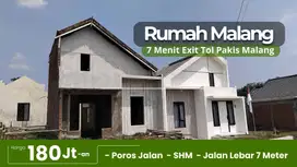 Rumah Minimalis Modern Akses Mudah Poros Jalan Lokasi Strategis