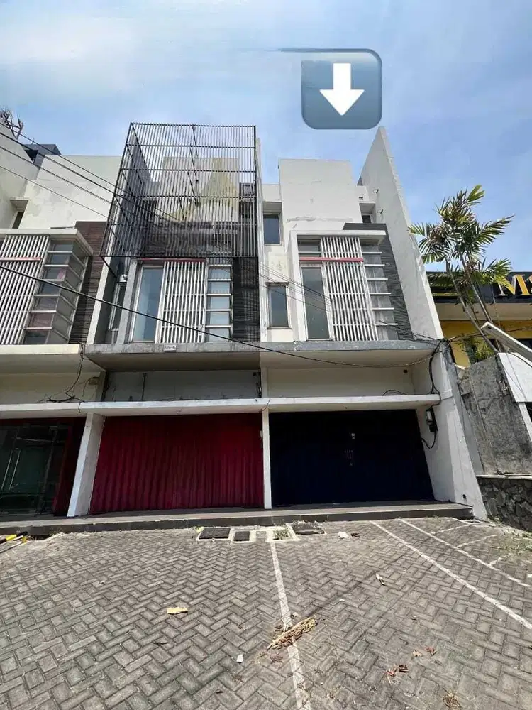 Dijual / Disewakan Ruko 3 Lantai Nol Raya Jemursari Surabaya