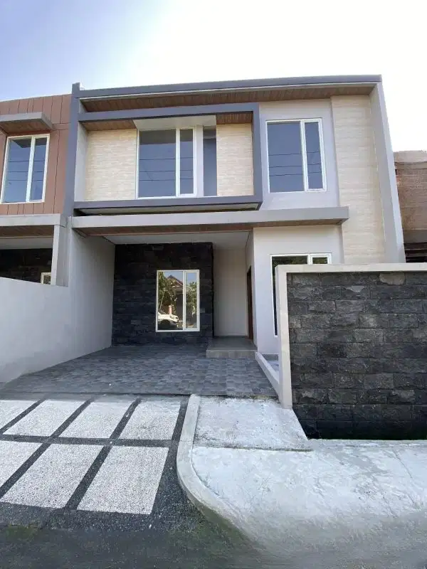 Dijual rumah Baru minimalis 2 lantai Rungkut Harapan