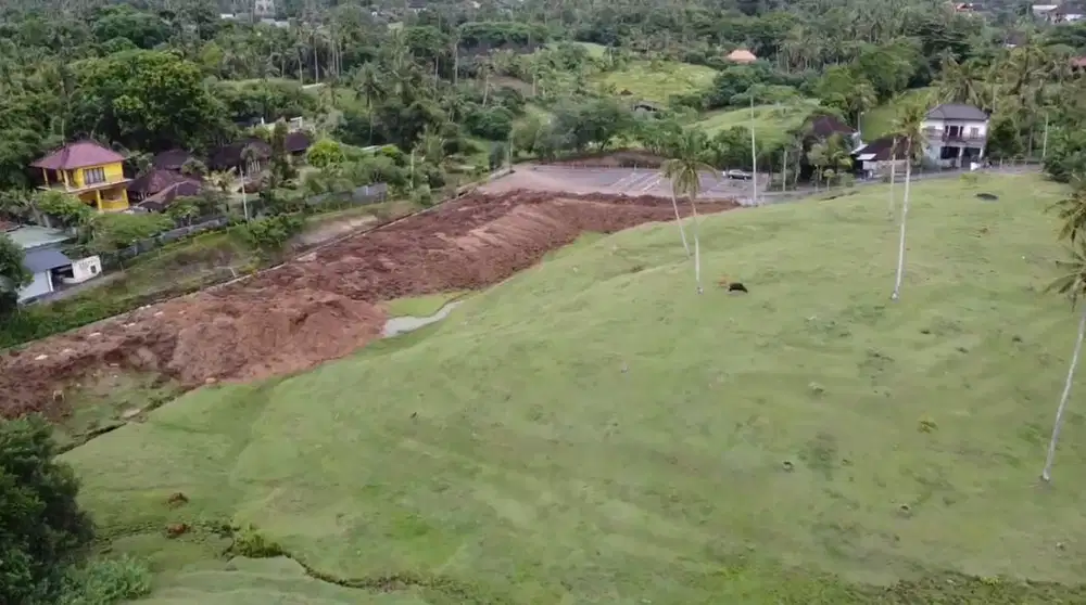 Tanah Pinggir Pantai View Sunset di Pantai Balian Tabanan