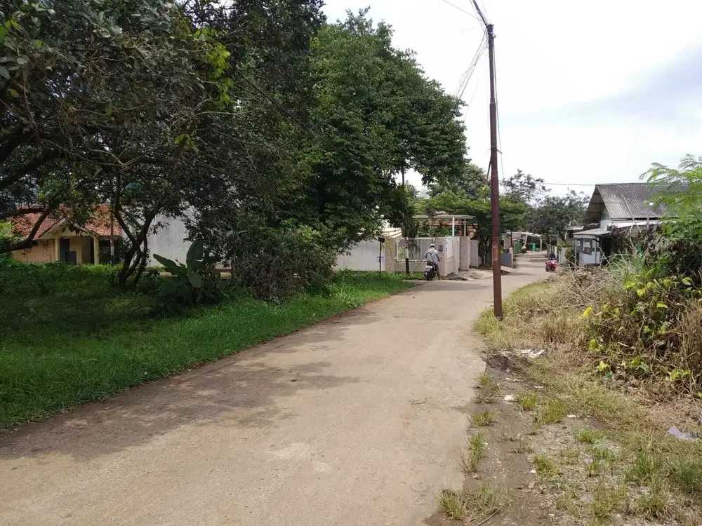 Dijual Tanah Kavling Strategis 1,9 km ke Stasiun Pondok Rajeg Free SHM