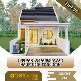 Rumah Murah di Jogja Gaya Jepang Jalan Wates Ada Taman Bermain