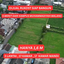 Tanah Strategis Siap Bangun Kost Dekat UMM Hanya 5 Menit!