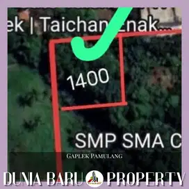Dijual Sebidang Tanah Ex Sekolah harga NJOP di Pamulang