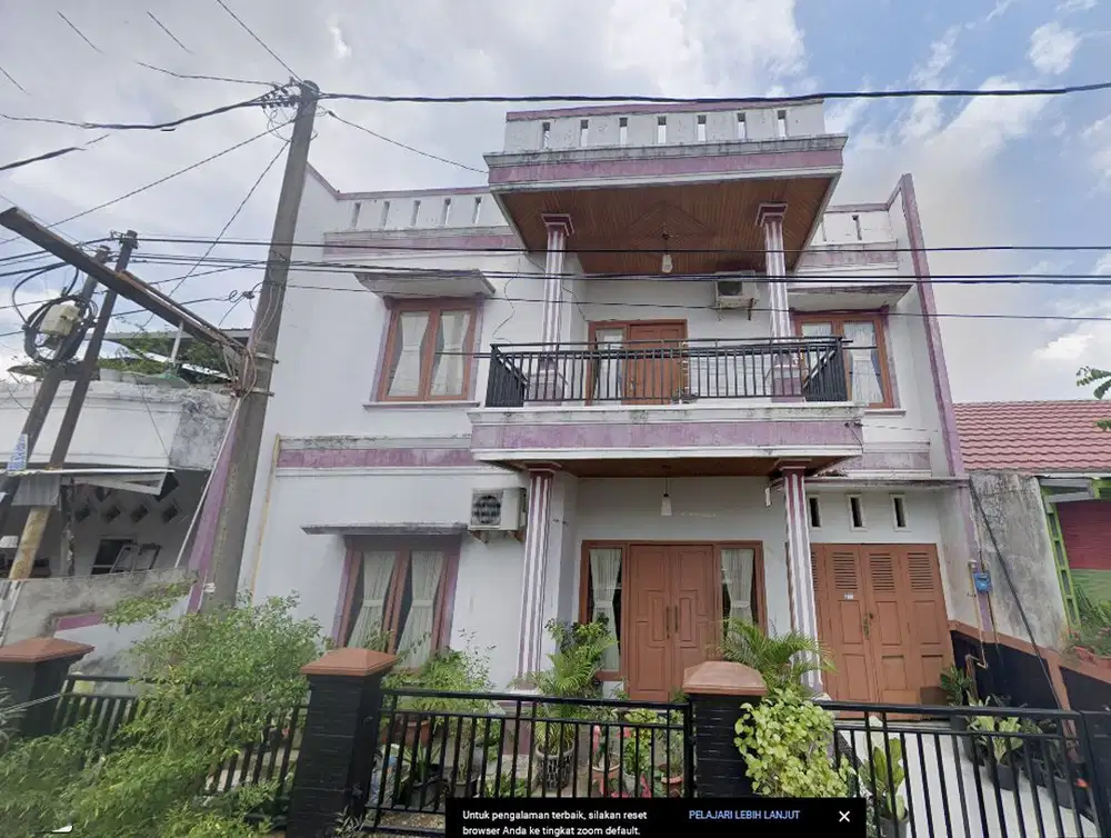DIJUAL RUMAH VILLA ANGKASA PERMAI KEBUN BUNGA KM 9 PALEMBANG
