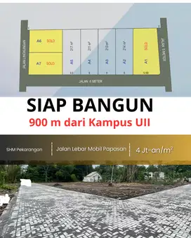 Kavling Tinggal 4 unit, Segera Gass.