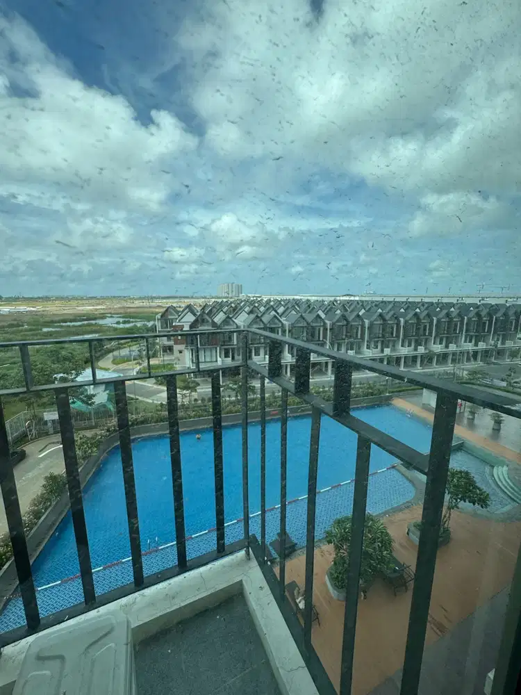 Disewa Apartement siap huni, Osaka Riverview tipe studio view Pool