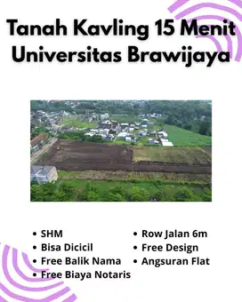 Dijual Cepat Tanah di Bandulan, Malang - Dekat Brawijaya!
