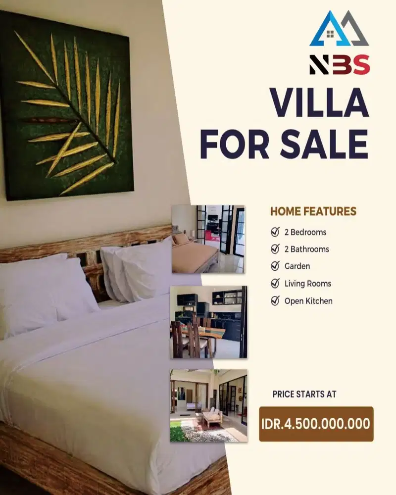 FOR SALE VILLA IN KEROBOKAN
