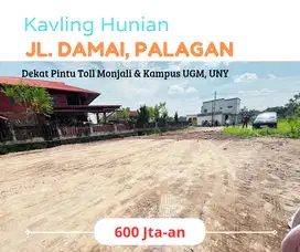 Area Premium Jl. Damai Palagan, Untuk Villa Homestay, View Merapi