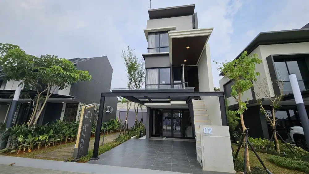 Rumah dijual dekat gading serpong 3 lantai harga perdana