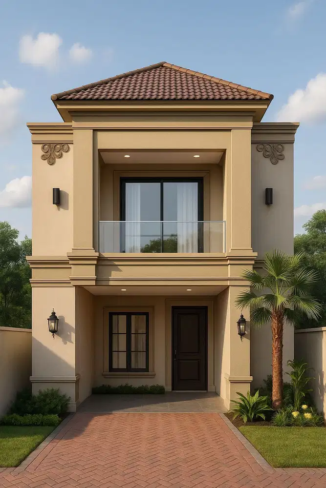 Rumah Siap Bangun Lokasi Didalam Perumahan Desain Mewah Harga Murah
