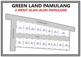 Tanah Pamulang Dekat Kampus, Cocok Hunian atau Usaha Kost/kontrakan