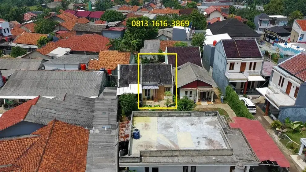 Rumah Baru Pasir Putih Dekat Stasiun dan Tol Sawangan